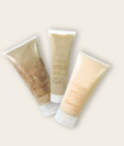 Moistening and Exfoliation creams for face and body